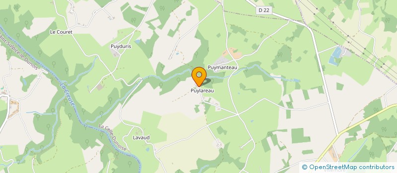 localisation de l'entreprise MONSIEUR LI BARANGER à LA CELLE-DUNOISE