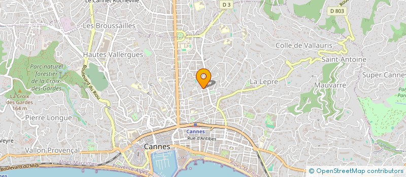 localisation de l'entreprise MONSIEUR LIABY HASSAN à CANNES
