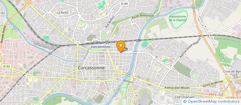 localisation de l'entreprise MONSIEUR LIAM BILDE à CARCASSONNE