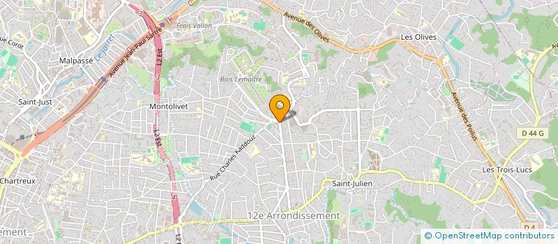 localisation de l'entreprise MONSIEUR LIAM CASTEL à MARSEILLE