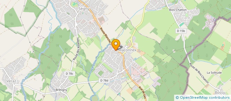 localisation de l'entreprise MONSIEUR LIAM DAILLAC  ORNEX