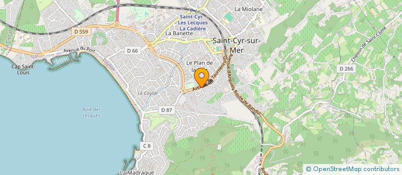 localisation de l'entreprise MONSIEUR LIAM DANAO à SAINT-CYR-SUR-MER