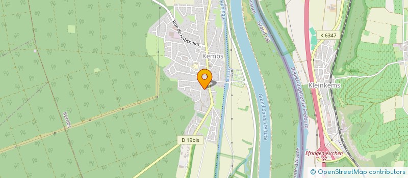 localisation de l'entreprise MONSIEUR LIAM EHRHARD  KEMBS