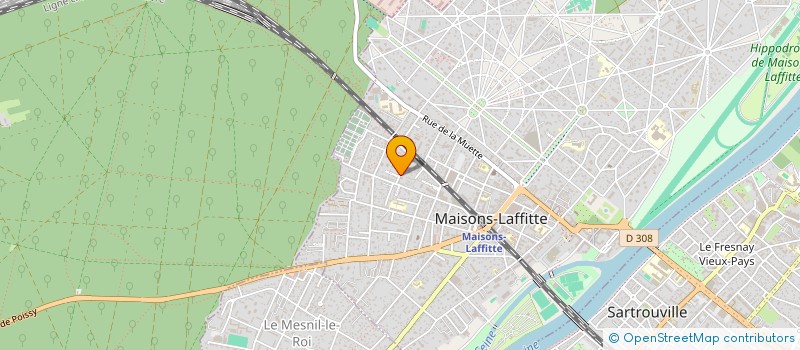 localisation de l'entreprise MONSIEUR LIAM FLEURY à MAISONS-LAFFITTE