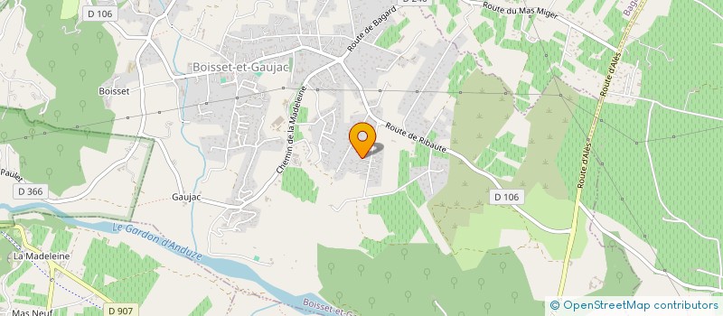 localisation de l'entreprise MONSIEUR LIAM JONVILLE  BOISSET-ET-GAUJAC