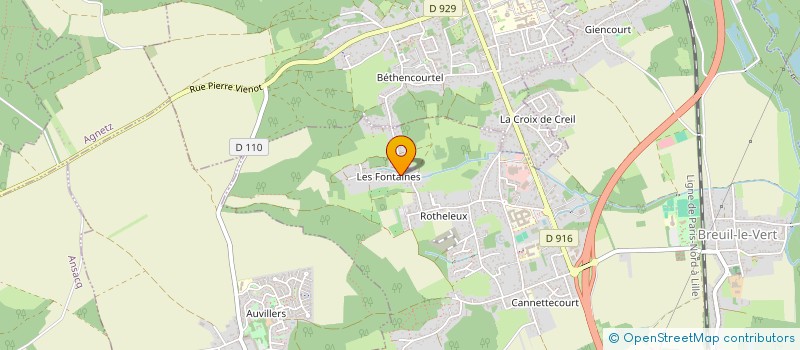 localisation de l'entreprise MONSIEUR LIAM KAMINSKI-ROUGEUX  BREUIL-LE-VERT