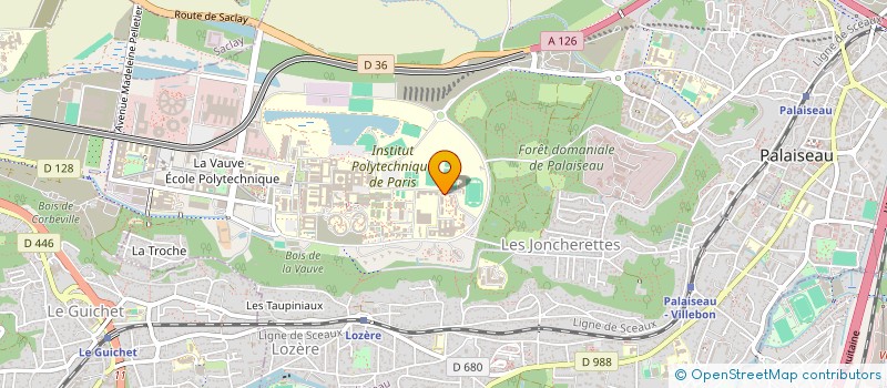 localisation de l'entreprise MONSIEUR LIAM KELLEY à PALAISEAU