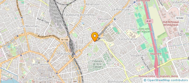 localisation de l'entreprise MONSIEUR LIAM KELLY à TOULOUSE