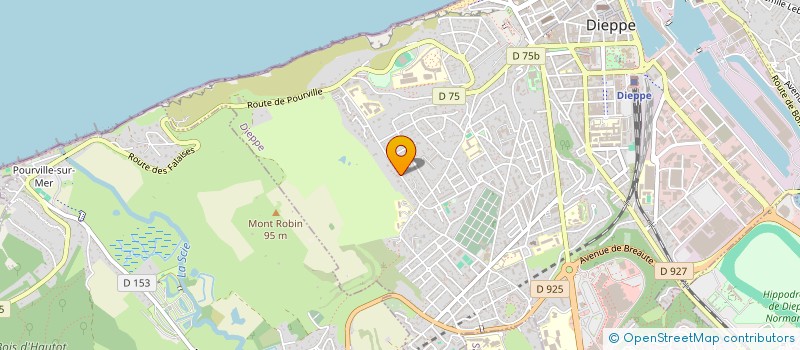 localisation de l'entreprise MONSIEUR LIAM LEMOINE  DIEPPE