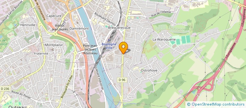 localisation de l'entreprise MONSIEUR LIAM LIBERT  BOULOGNE-SUR-MER