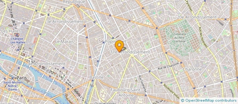 localisation de l'entreprise MONSIEUR LIAM MARQUES--LARRAT  PARIS