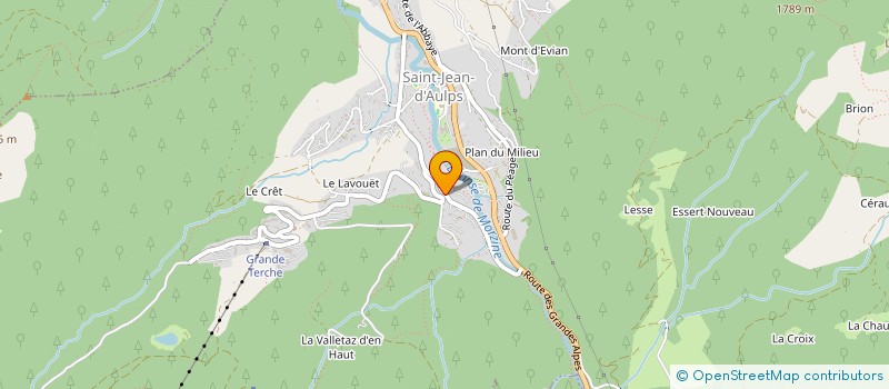 localisation de l'entreprise MONSIEUR LIAM MCELVENNEY  SAINT-JEAN-D'AULPS