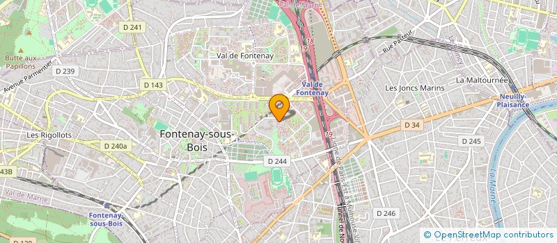 localisation de l'entreprise MONSIEUR LIAM-RAFAEL ANDRE à FONTENAY-SOUS-BOIS