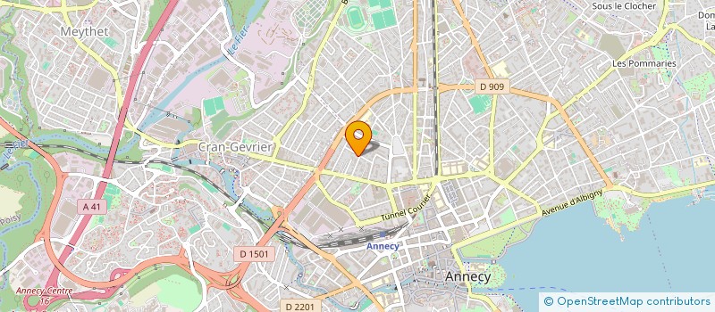 localisation de l'entreprise MONSIEUR LIAM RICHARD à ANNECY