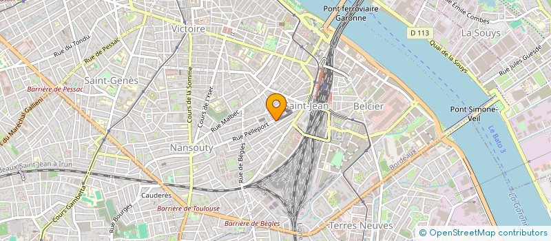 localisation de l'entreprise MONSIEUR LIANA NAGORNAJA  BORDEAUX