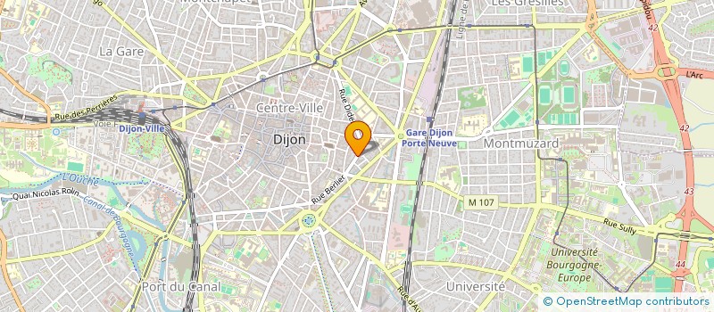 localisation de l'entreprise MONSIEUR LIANA RAKOTOMANGA  DIJON