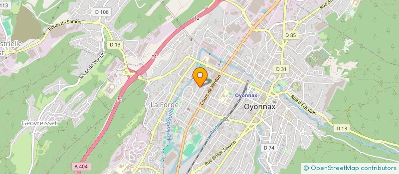 localisation de l'entreprise MONSIEUR LIAQAT AHMADZAI à OYONNAX