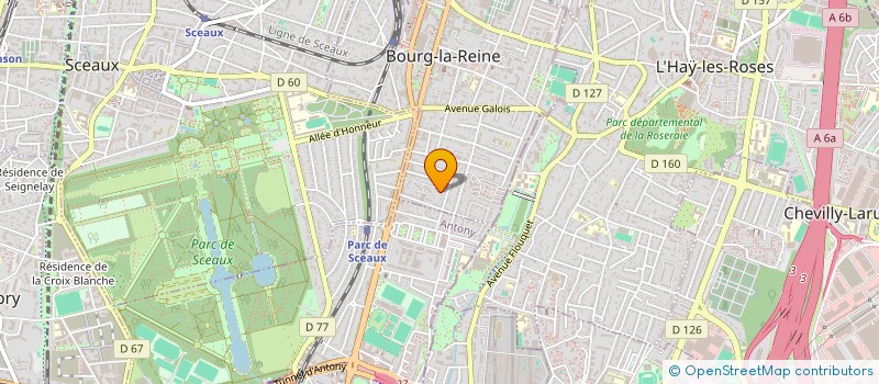 localisation de l'entreprise MONSIEUR LIAQAT AHMADZAI à BOURG-LA-REINE