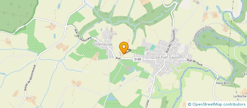 localisation de l'entreprise MONSIEUR LIAS FEKETE à BEAUPREAU-EN-MAUGES