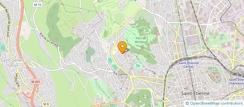 localisation de l'entreprise MONSIEUR LIAZID BOUAMAR  SAINT-ETIENNE