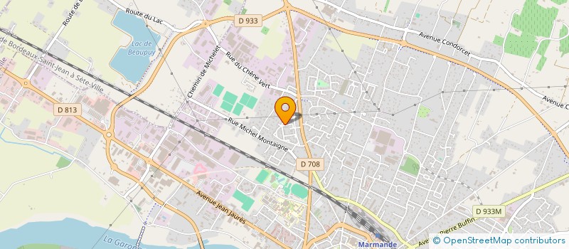 localisation de l'entreprise MONSIEUR LIAZID DAFEUR  MARMANDE