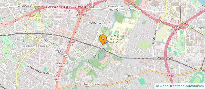 localisation de l'entreprise MONSIEUR LIBAN MAHDI AOULED à TOULOUSE