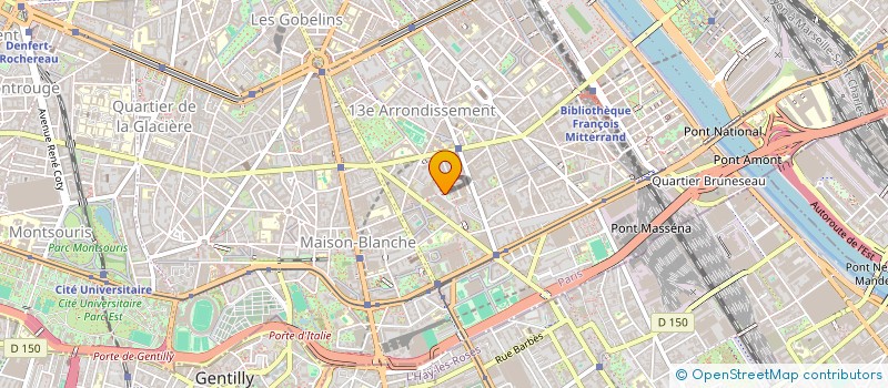 localisation de l'entreprise MONSIEUR LIBERTO FINSTER  PARIS