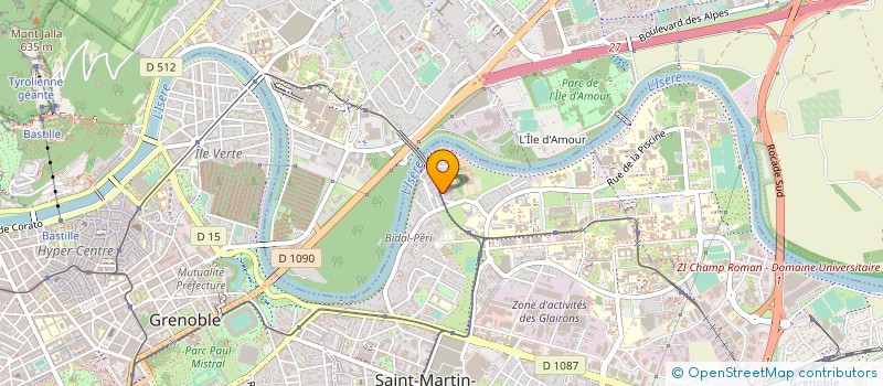 localisation de l'entreprise MONSIEUR LIBORIO DROGO  SAINT-MARTIN-D'HERES