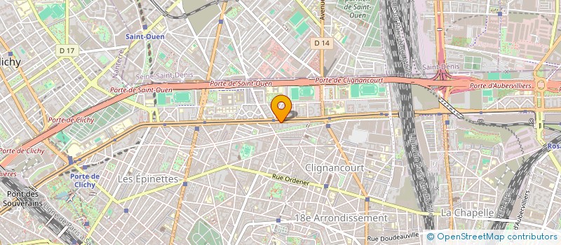 localisation de l'entreprise MONSIEUR LICHELLE DOUCET  PARIS