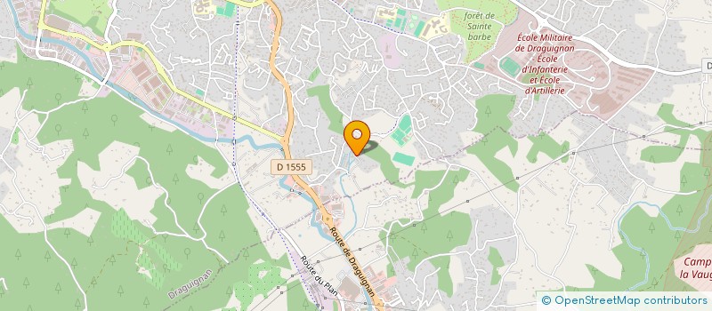 localisation de l'entreprise MONSIEUR LICINIO NOGUEIRA PEREIRA DA CRUZ  DRAGUIGNAN