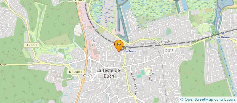 localisation de l'entreprise MONSIEUR LICINIO PIRES RODRIGUES à LA TESTE-DE-BUCH