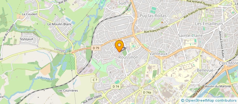 localisation de l'entreprise MONSIEUR LIDAN QASHA à LIMOGES