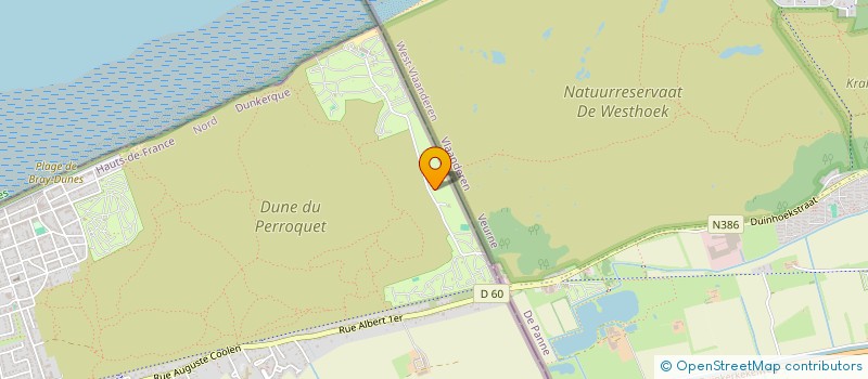 localisation de l'entreprise MONSIEUR LIDO STELLA  BRAY-DUNES