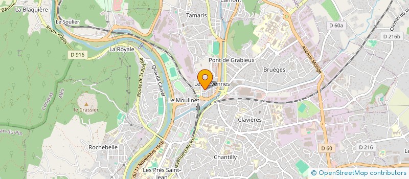 localisation de l'entreprise MONSIEUR LIES AYAD  ALES