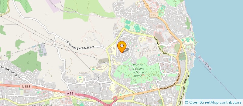 localisation de l'entreprise MONSIEUR LIES BEN AOUICHA  MARTIGUES