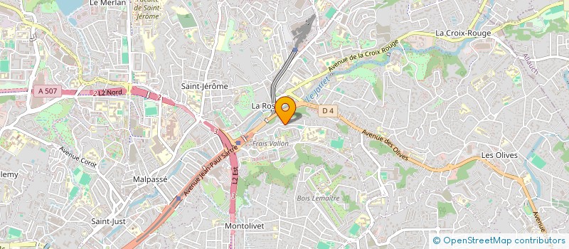 localisation de l'entreprise MONSIEUR LIES GHRIBI à MARSEILLE
