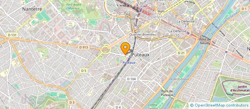 localisation de l'entreprise MONSIEUR LIES KHELLAF  PUTEAUX