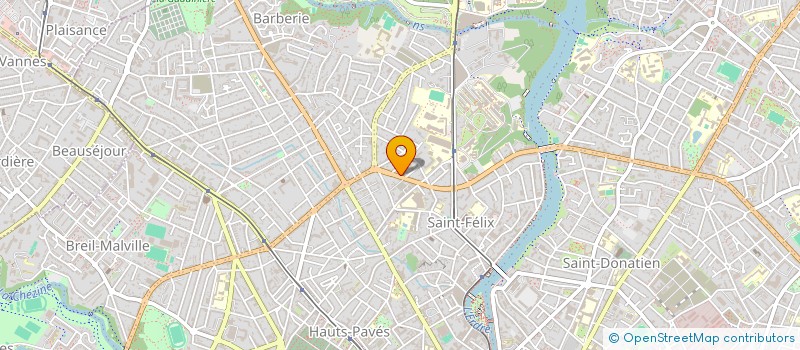 localisation de l'entreprise MONSIEUR LIES LAIDI à NANTES