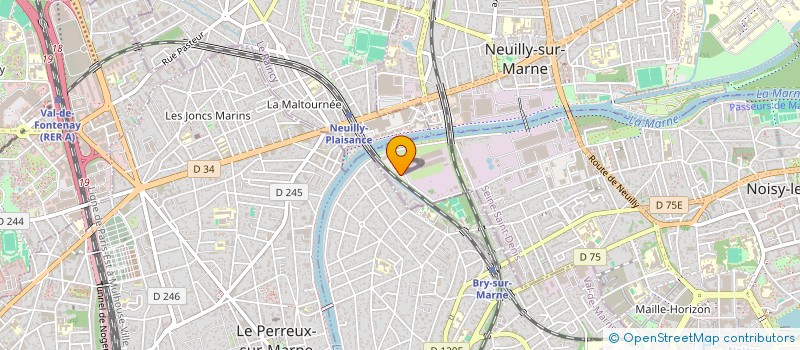 localisation de l'entreprise MONSIEUR LIES MOUKEBEL  NOISY-LE-GRAND