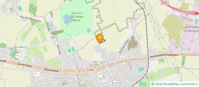 localisation de l'entreprise MONSIEUR LIEVIN FIEVET  ANICHE