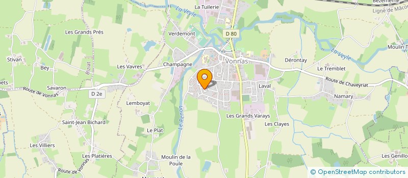 localisation de l'entreprise MONSIEUR LIFAT DOGAN  VONNAS