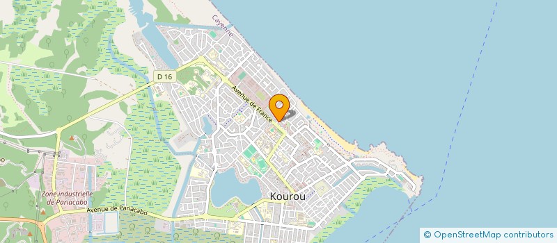 localisation de l'entreprise MONSIEUR LIGUNS JOSILE à KOUROU