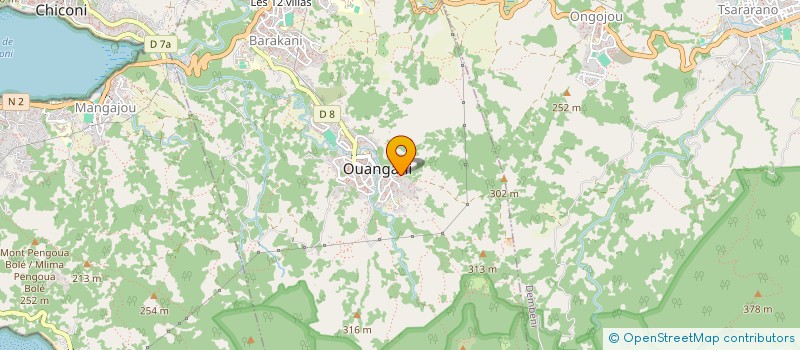 localisation de l'entreprise MONSIEUR LIHADHURINA MANROUFFOU à OUANGANI