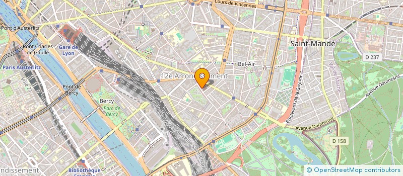 localisation de l'entreprise MONSIEUR LIHAM BENHAMOU  PARIS