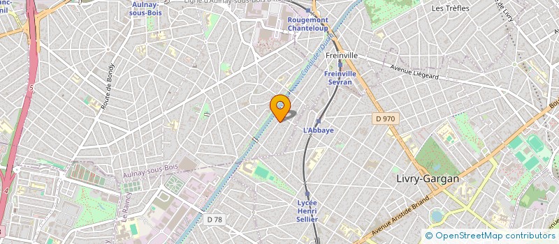 localisation de l'entreprise MONSIEUR LIIN DISSOU à AULNAY-SOUS-BOIS