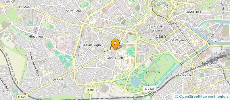 localisation de l'entreprise MONSIEUR LIJU THOMAS à CAEN