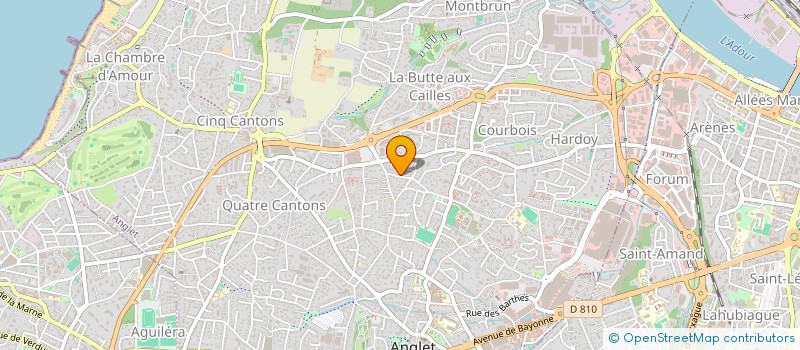 localisation de l'entreprise MONSIEUR LILAN MAVNIMONIR  ANGLET