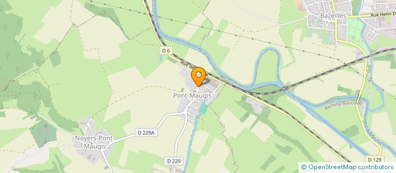 localisation de l'entreprise MONSIEUR LILIAN ADAM  NOYERS-PONT-MAUGIS