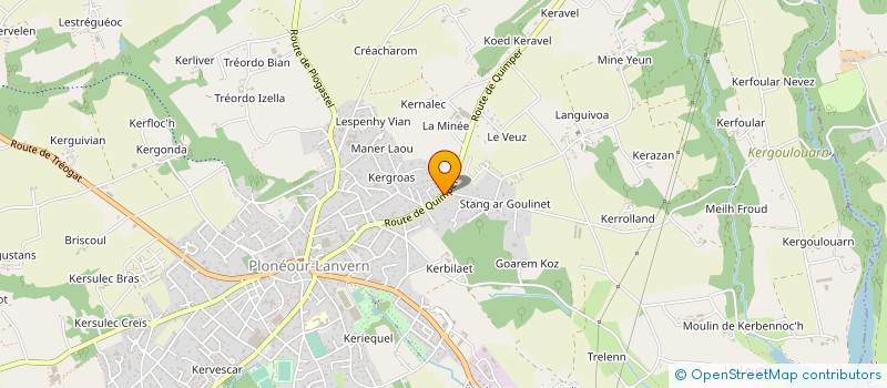 localisation de l'entreprise MONSIEUR LILIAN AMATE à PLONEOUR-LANVERN
