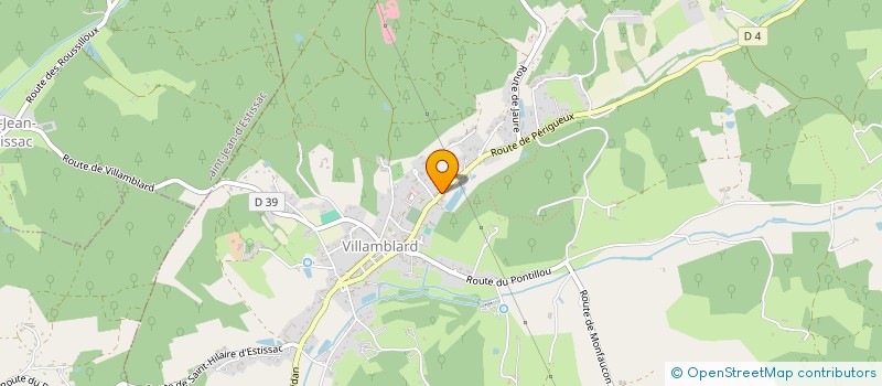 localisation de l'entreprise MONSIEUR LILIAN AUDET  VILLAMBLARD